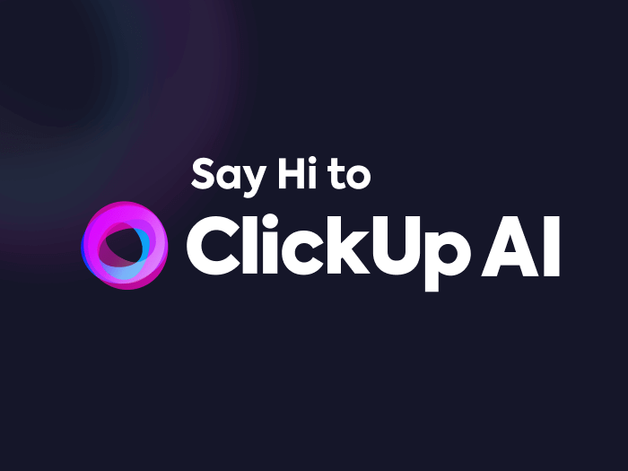 챗GPT 대체 AI Clickup AI 브랜드로고